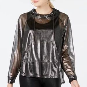 Material Girl Active Metallic Pullover